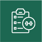 Bewegingsprogramma icoon - fysiotherapie reusel en Lage mierde