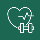 Minimaal twee keer per week - icoon