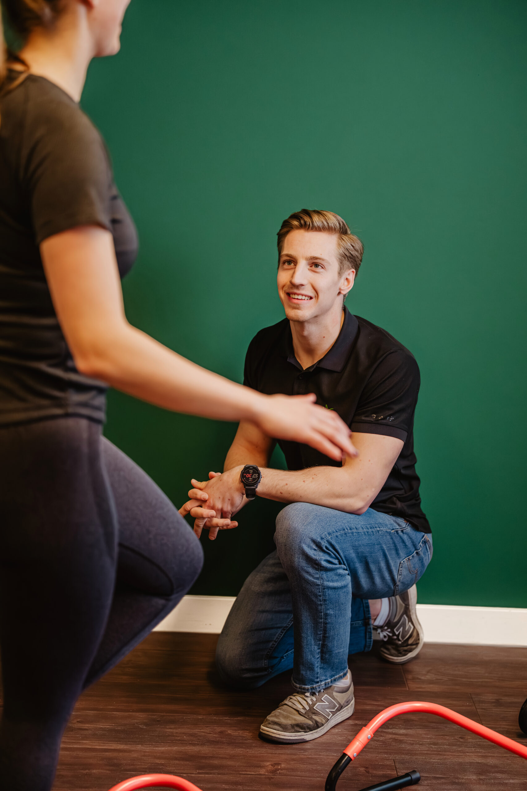 Teun teamfoto actie fysiotherapie Reusel-De Mierden
